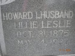 Howard Irby Leslie 