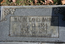 Maude <I>Eaves</I> Baird 