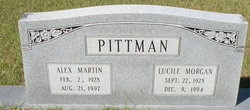 Mary Lucile <I>Morgan</I> Pittman 