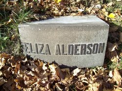 Susan “Eliza” <I>Patch</I> Alderson 