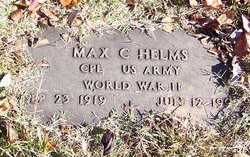 Corp Max Curtis Helms 