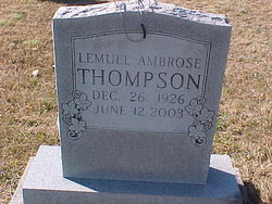 Lemuel Ambrose Thompson 