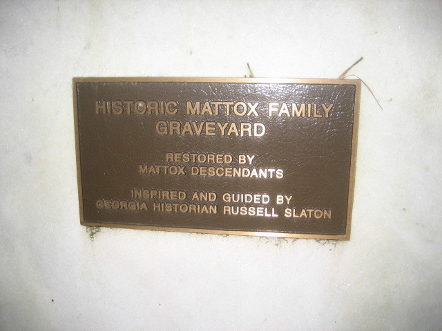Mattox Family Graveyard