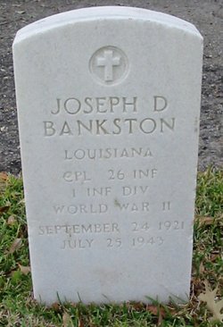 CPL Joseph D Bankston 