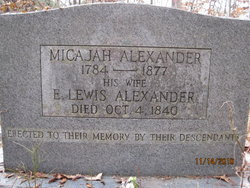 Micajah Alexander 