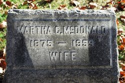 Martha A. <I>Cooke</I> McDonald 
