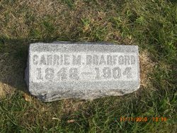 Caroline M “Carrie” <I>Van Patten</I> Bradford 