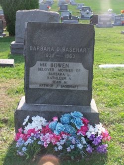 Barbara D <I>Bowen</I> Basehart 