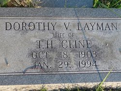 Dorothy V <I>Layman</I> Cline 