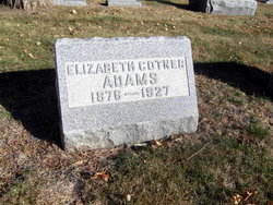 Elizabeth C. <I>Cotner</I> Adams 