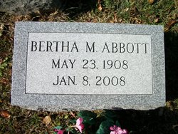 Bertha Mae <I>Coleman</I> Abbott 
