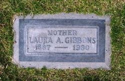 Laura Augusta <I>Bowers</I> Gibbons 