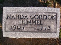 Wanda Celesta Ann <I>Gordon</I> Hummel 