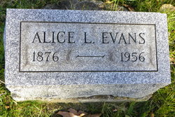 Alice L <I>Walker</I> Evans 