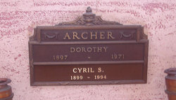 Dorothy <I>Tate</I> Archer 