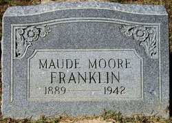 Maude <I>Moore</I> Franklin 