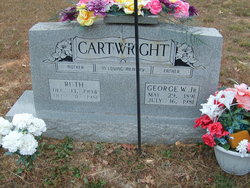 Mrs Ruth May <I>Hendrix</I> Cartwright 
