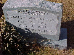 Emma E. <I>Baxter</I> Bullington 