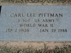 Carl Lee Pittman 