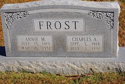 Annie Mae <I>Carroll</I> Frost 