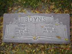 Harold O Boyns 