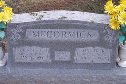 Gracie L. <I>Craig</I> McCormick 