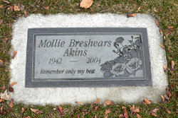 Mollie Otha <I>Akins</I> O'Dell Breshears 