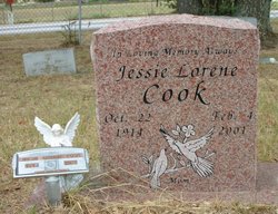 Jessie Lorene <I>Carter</I> Cook 