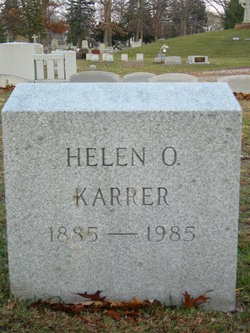 Helen Olive <I>Hayes</I> Karrer 