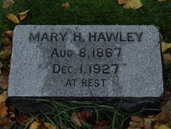 Mary H <I>Hillegas</I> Hawley 