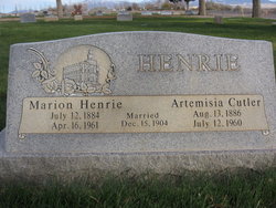 Artemisia <I>Cutler</I> Henrie 