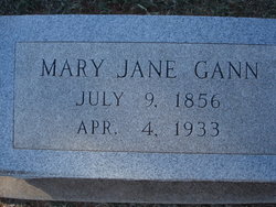 Mary Jane <I>Morris</I> Gann 
