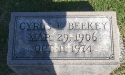 Cyrus E Beekey 