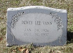 Dewey Lee Vann 