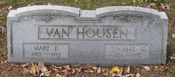 Mary Francis <I>Hudson</I> Van Housen 