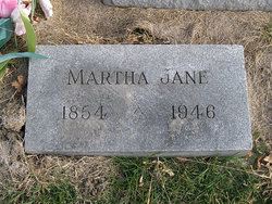 Martha Jane “Jennie” <I>Westfall</I> Marshall 