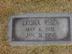 Ethel Leona <I>Brooks</I> Rhea 