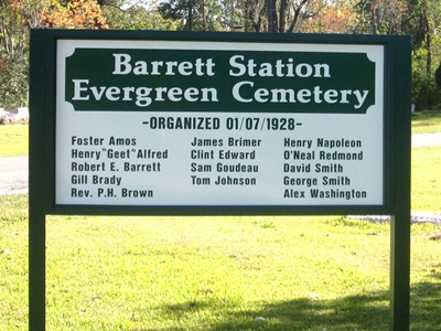 Barrett Station Evergreen Cemetery