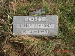 Nellie Elverna <I>Robertson</I> Baker 