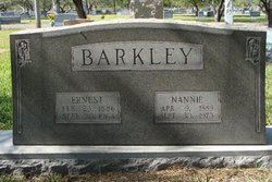 Nannie <I>Covington</I> Barkley 