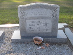 Mildred <I>Creech</I> Boatwright 