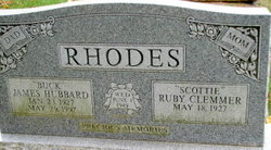 James Hubbard “Buck” Rhodes 