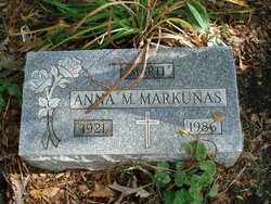 Anna M. <I>Ambrosy</I> Markunas 