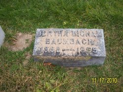 Bertha <I>Bigham</I> Baumbach 