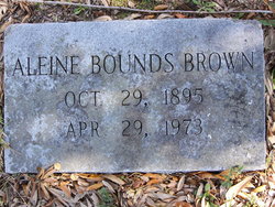 Aleine O <I>Bounds</I> Brown 