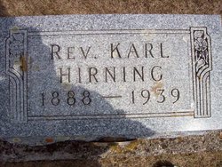 Rev Karl Hirning 