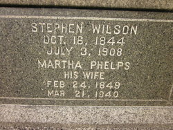 Martha <I>Phelps</I> Wilson 