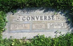 Edith Laura <I>Nokes</I> Converse 