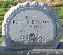 Ruth <I>Kendig</I> Bryson 