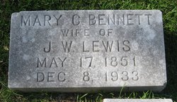 Mary Catherine <I>Bennett</I> Lewis 